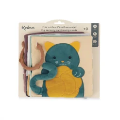 Kaloo Cartes d'éveil sensoriel pour bébé< Toute La Sélection D'idées Cadeaux|Livre En Tissu