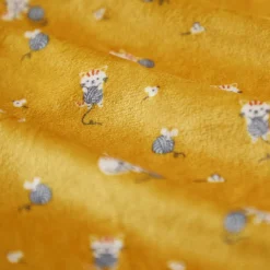 Kaloo Doudou chat Carré douceur Jaune< Doudou Polyester Recyclé|Doudou Animal