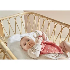 Kaloo Doudou chien Carré douceur Brique< Doudou Polyester Recyclé|Doudou Animal