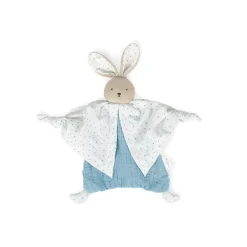 Kaloo Doudou coton bio lapin Bleu< Doudou Coton Bio|Doudou Bleu