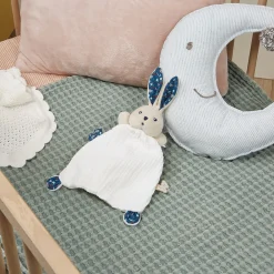 Kaloo Doudou lapin Blanc Nature< Doudou Lapin