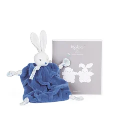 Kaloo Doudou lapin Bleu océan< Doudou Bleu|Doudou Lapin
