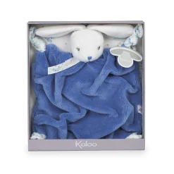 Kaloo Doudou lapin Bleu océan< Doudou Bleu|Doudou Lapin