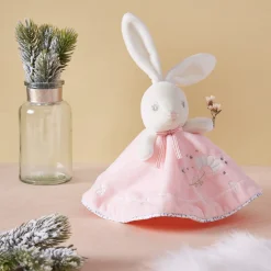 Kaloo Doudou lapin rond Rose< Doudou Rose|Doudou Lapin
