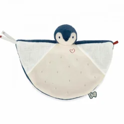 Kaloo Doudou manchot Bleu< Doudou Bleu|Doudou Animal