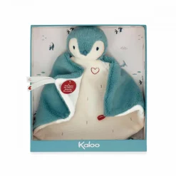 Kaloo Doudou manchot Vert< Doudou Animal