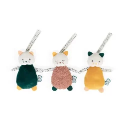 Kaloo Doudous sensoriels pour bébé (Set de 3)< Jouets D'éveil|Doudou Animal