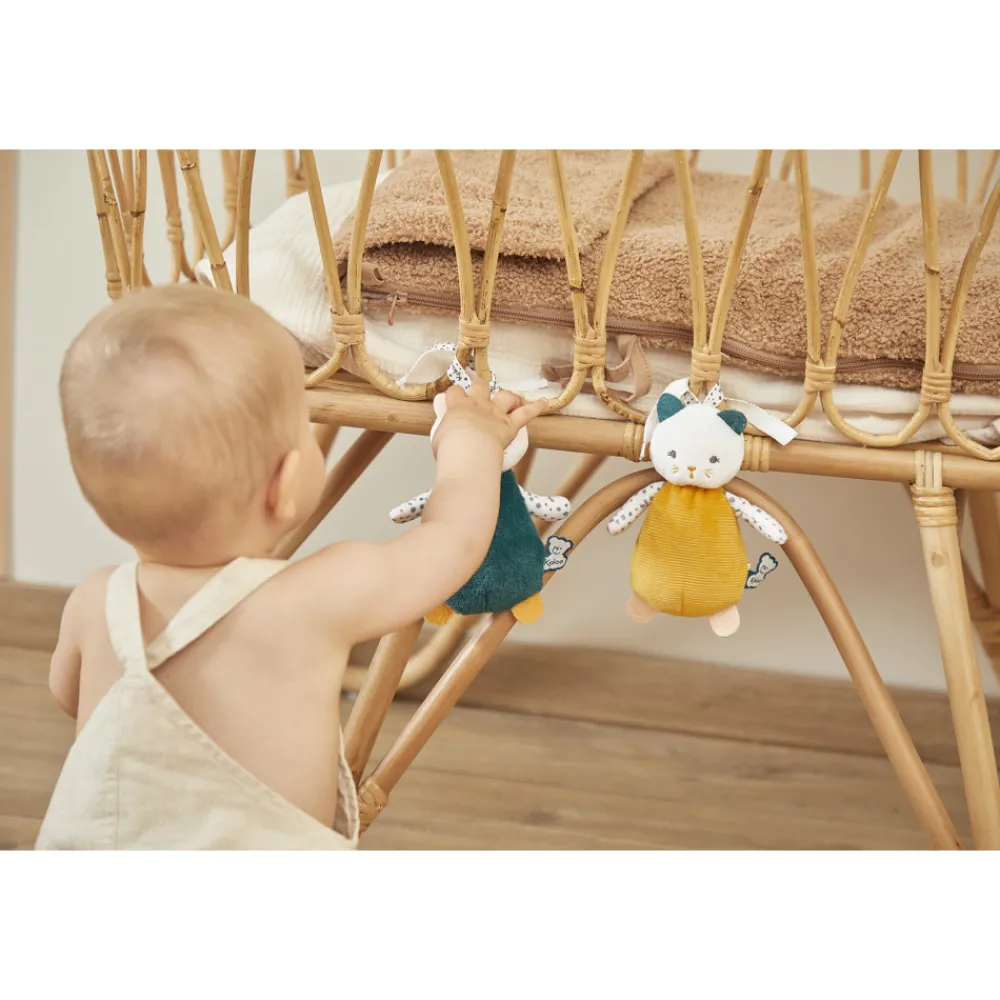 Kaloo Doudous sensoriels pour bébé (Set de 3)< Jouets D'éveil|Doudou Animal