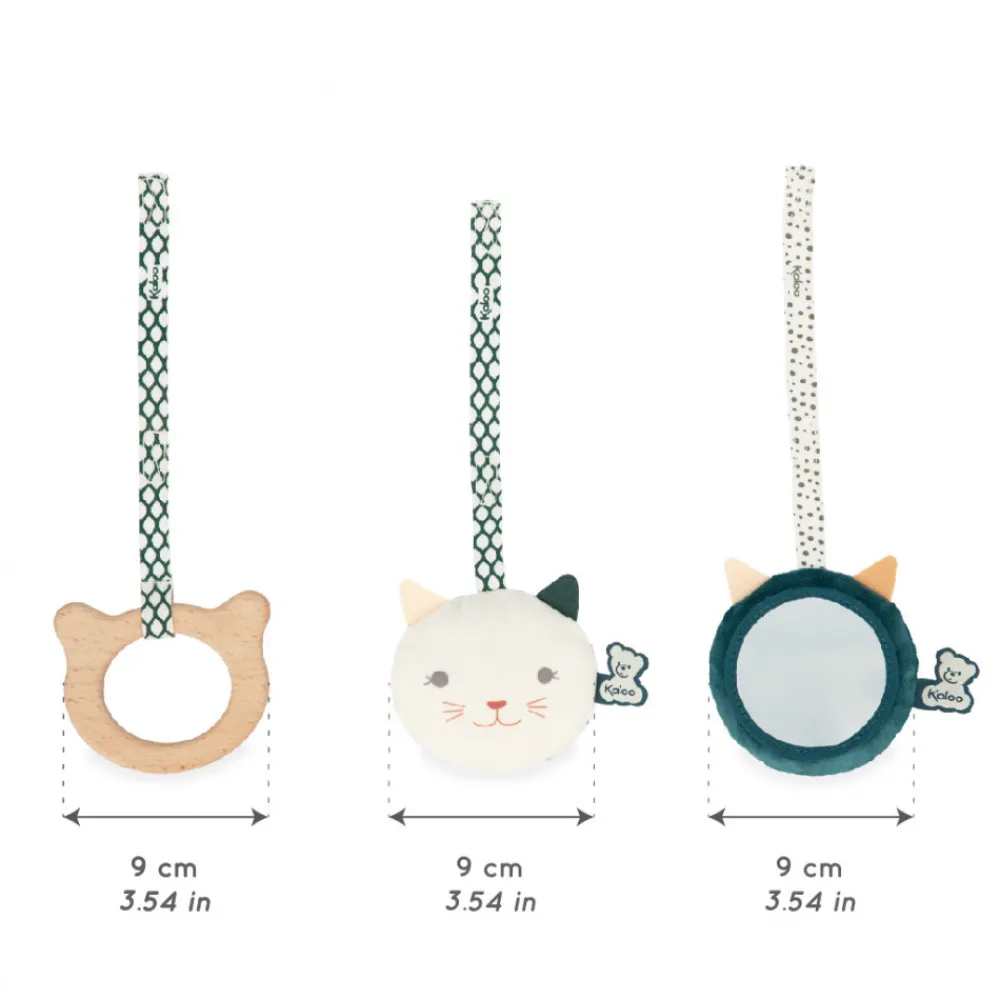 Kaloo Jouets sensoriels à suspendre (Set de 3)< Déco & Mobilier|Jouets D'éveil
