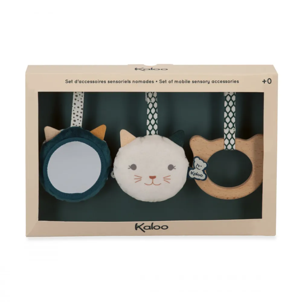Kaloo Jouets sensoriels à suspendre (Set de 3)< Déco & Mobilier|Jouets D'éveil