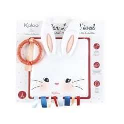 Kaloo Livre d'éveil "Le lapinou amoureux"< Livre En Tissu|Livres D'éveil