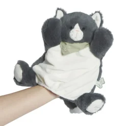 Kaloo Marionnette chat Chamallow< Marionnettes|Doudou Animal