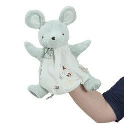 Kaloo Marionnette souris verte< Doudou Souris