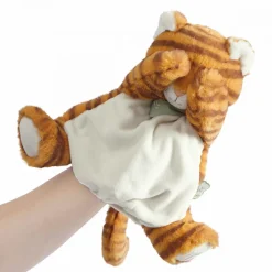 Kaloo Marionnette tigre Papaye< Marionnettes|Doudou Animal
