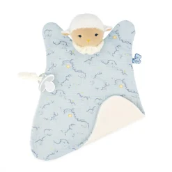 Kaloo Maxi doudou coton bio mouton< Doudou Coton Bio|Doudou Bleu