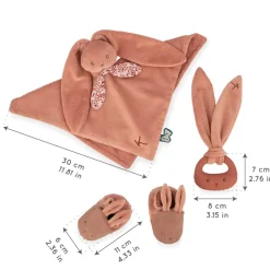 Kaloo Mon premier coffret naissance Lapinoo - Terracotta< Empreinte Et Souvenir Bébé|Anneaux De Dentition