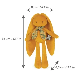 Kaloo Pantin lapin Ocre - 35 cm< Peluche Lapin|Doudou Lapin