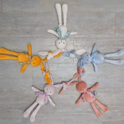Kaloo Pantin lapin Ocre - 35 cm< Peluche Lapin|Doudou Lapin