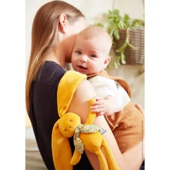 Kaloo Pantin lapin Ocre - 25 cm< Peluche Lapin|Doudou Lapin