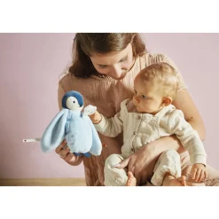 Kaloo Peluche à bisous manchot Bleu< Peluche Bleue|Peluche Manchot