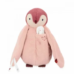 Kaloo Peluche à bisous manchot Rose< Peluche Rose|Peluche Manchot