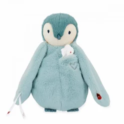 Kaloo Peluche à bisous manchot Vert< Peluche Manchot|Peluche Animaux