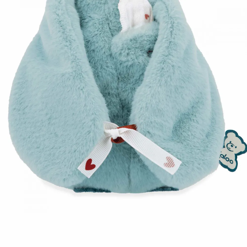 Kaloo Peluche à bisous manchot Vert< Peluche Manchot|Peluche Animaux