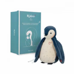 Kaloo Peluche à bruits blancs manchot Bleu< Toute La Sélection D'idées Cadeaux|Peluche Bleue