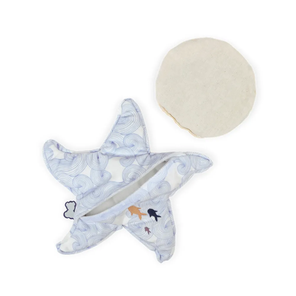 Kaloo Peluche Bouillotte chaud et froid Étoile de mer< Peluche Bouillotte|Peluche Animaux