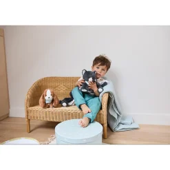 Kaloo Peluche chat Chamallow - 17 cm< Peluche Animaux