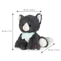 Kaloo Peluche chat Chamallow - 17 cm< Peluche Animaux