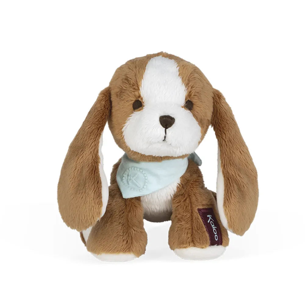 Kaloo Peluche chien Tiramisu - 13 cm< Peluche Animaux
