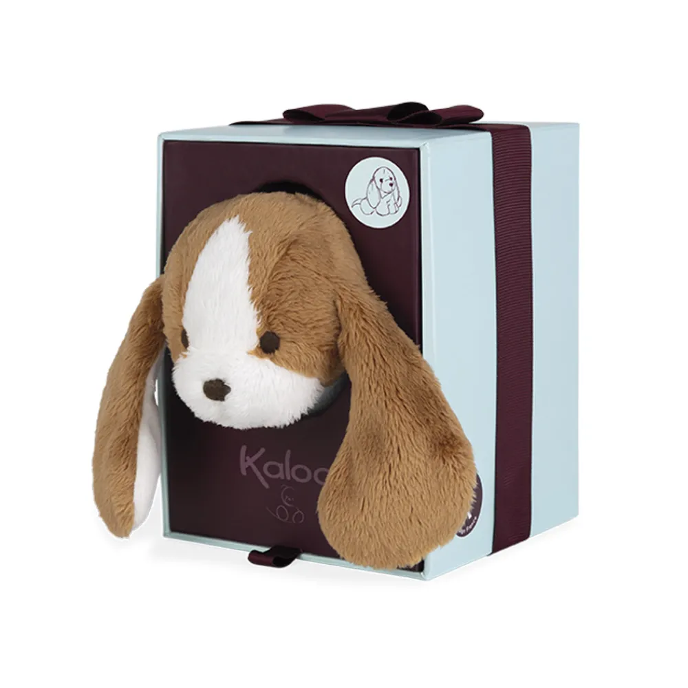 Kaloo Peluche chien Tiramisu - 13 cm< Peluche Animaux