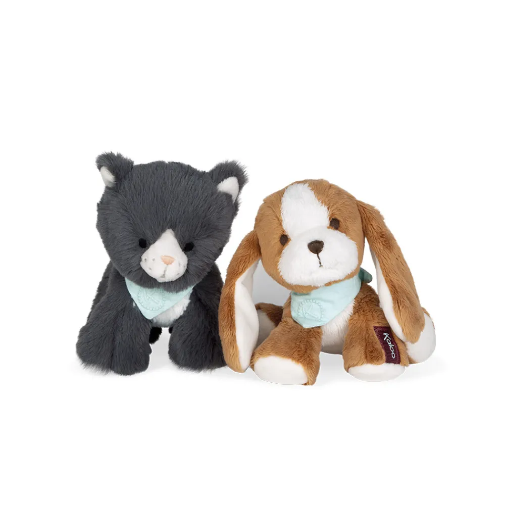 Kaloo Peluche chien Tiramisu - 13 cm< Peluche Animaux