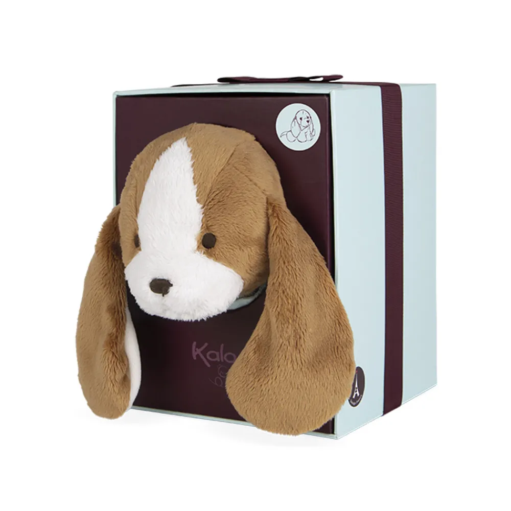 Kaloo Peluche chien Tiramisu - 17 cm< Peluche Animaux