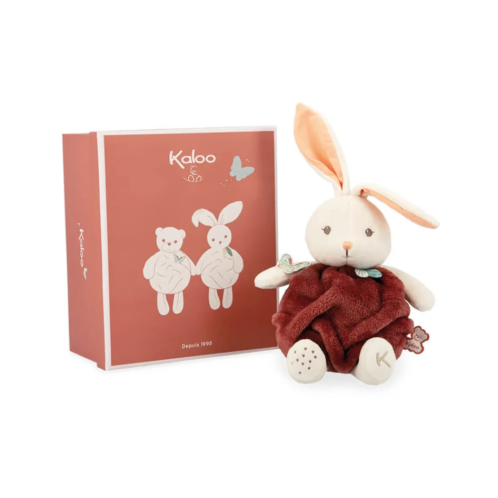 Kaloo Peluche lapin Bulle d'Amour Cannelle - 23 cm< Peluche Lapin