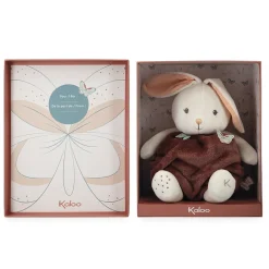 Kaloo Peluche lapin Bulle d'Amour Cannelle - 30 cm< Peluche Lapin