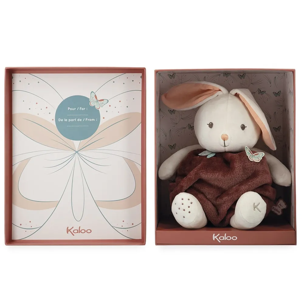 Kaloo Peluche lapin Bulle d'Amour Cannelle - 30 cm< Peluche Lapin