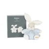 Kaloo Peluche lapin Patapouf Bleu - 15 cm< Peluche Lapin|Peluche Bleue