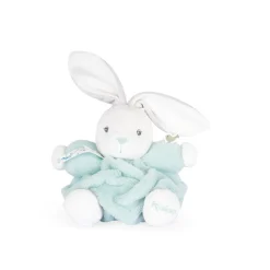 Kaloo Peluche lapin Patapouf Vert d'eau - 20 cm< Peluche Lapin