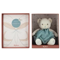 Kaloo Peluche ourson Bulle d'Amour Vert - 30 cm< Ours En Peluche