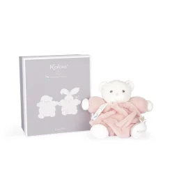 Kaloo Peluche ourson Patapouf Rose poudré - 20 cm< Peluche Rose|Ours En Peluche
