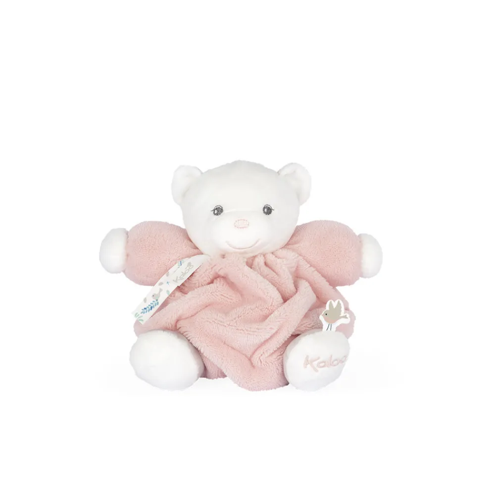 Kaloo Peluche ourson Patapouf Rose poudré - 20 cm< Peluche Rose|Ours En Peluche