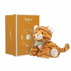 Kaloo Peluche tigre Papaye - 17 cm< Peluche Animaux