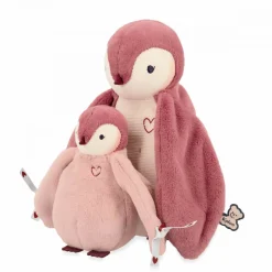 Kaloo Peluches manchots câlins Roses< Peluche Rose|Peluche Manchot